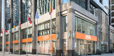 Ulta Beauty storefront on Michigan Avenue