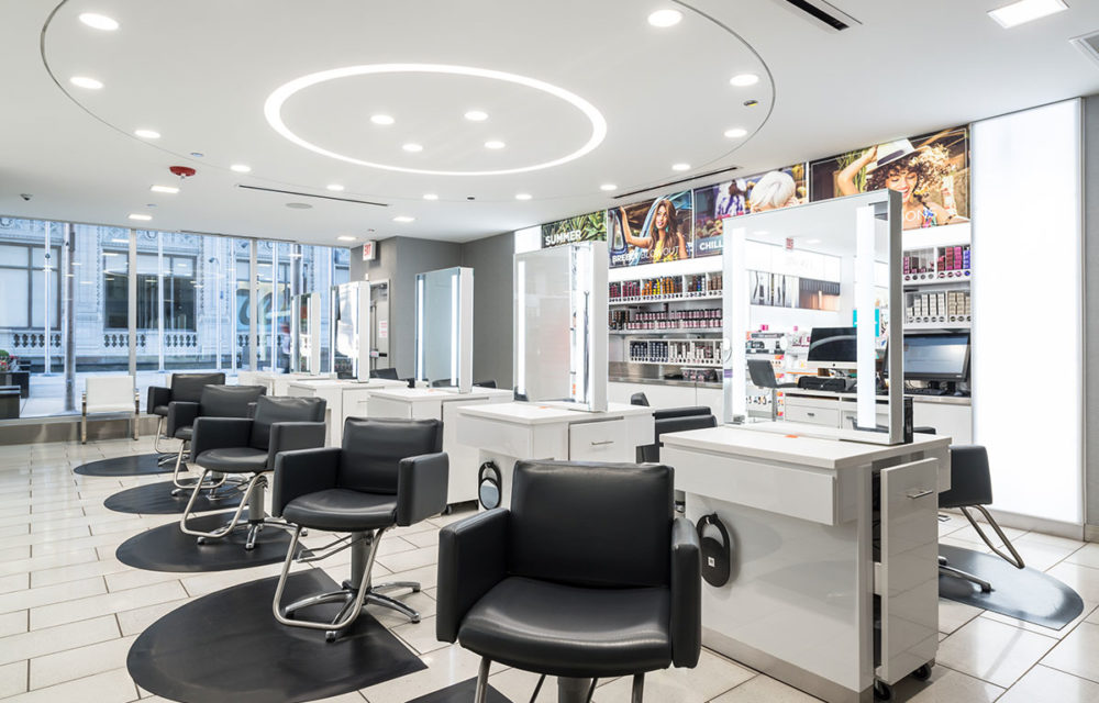 Salon inside the Ulta Beauty store