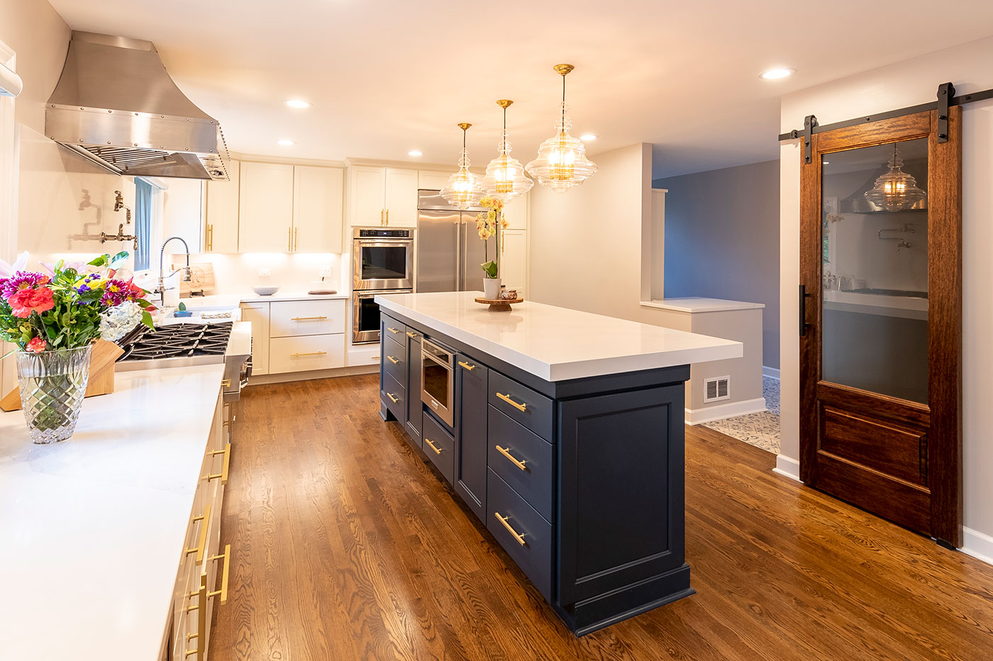 remodeled kitchen in Rolling Meadows home