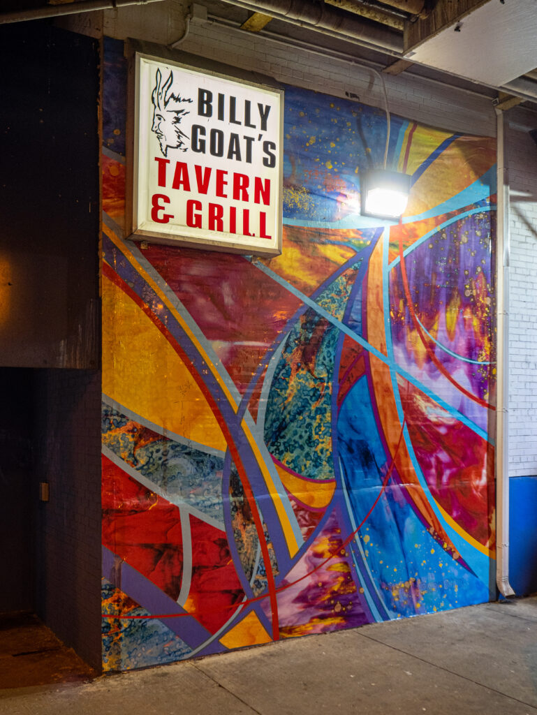 Billy Goat's Tavern and Grill sign